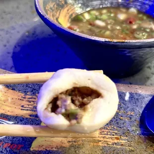 Stuffed meatballs