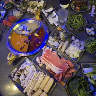 Our spread of sides