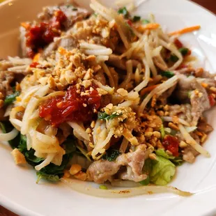 Pork vermicelli bowl