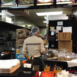 sushi and sashimi, interior