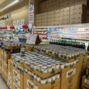 Refrigerated section