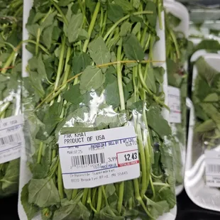 So many greens!! The more varied the diet, the healthier the gut microbiome. This store has variety!