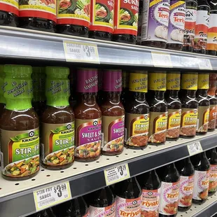 Sauce aisle