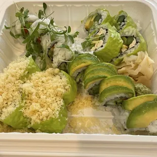 food, sushi and sashimi