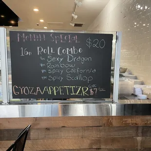Monthly Specials