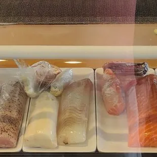 Fishes on display