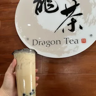 Jasmine green milk tea