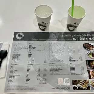 menu, sushi and sashimi