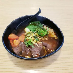 Sichuan Beef Noodle Soup