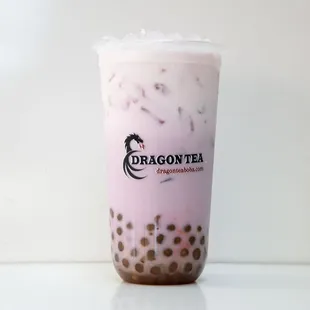 a cup of bubble tea