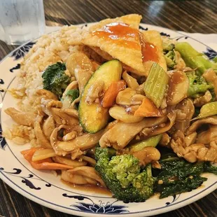 Chicken with Assorted Vegetables