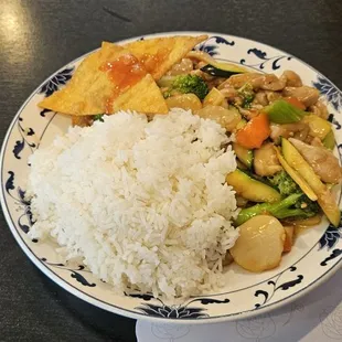 Chicken with Assorted Vegetables