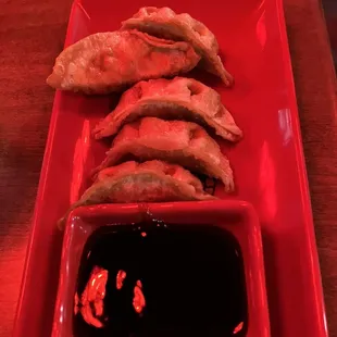 Gyoza was good