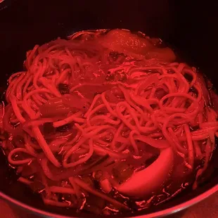 Ramen with Chinese chicken broth - delicious