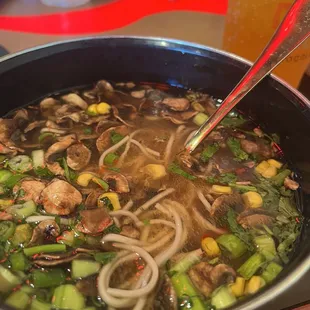 Regular ramen bowl no meat.