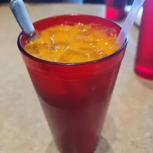 Thai iced tea...not good