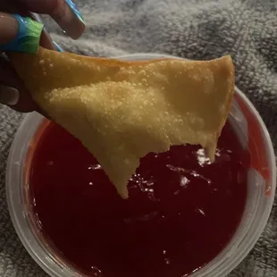 Carb 6. Crab Rangoon