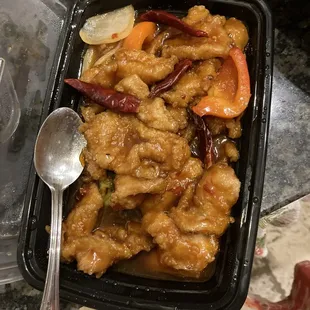 Hard to tell by the pic, but the container was only 1/2 full! $18.99 for this....