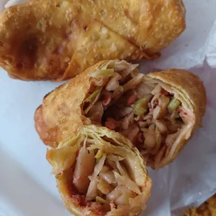 a close up of a plate of food