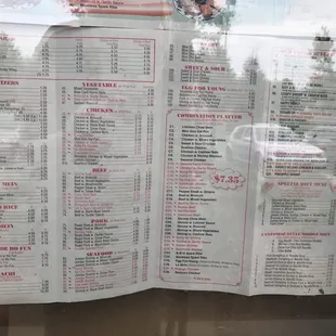 Menu.