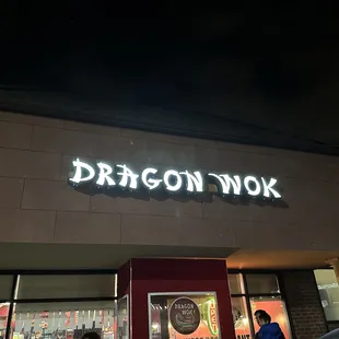 outside