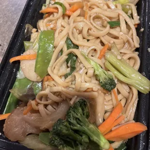 Terrible vegetable lo mein