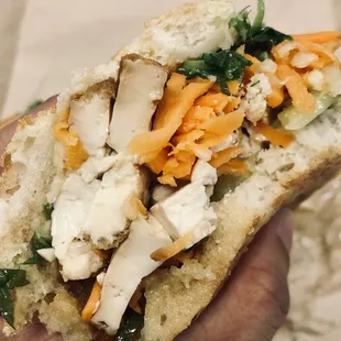 Tofu bánh  mi