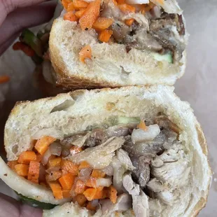 5 spice Chicken Banh Mi