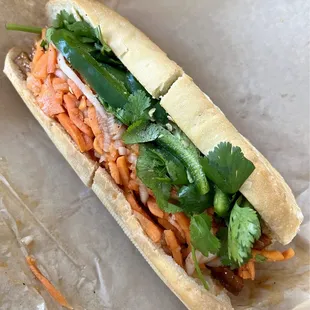 Vegan banh mi