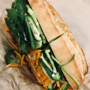 Tofu bánh  mi