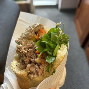 Meatball banh mi