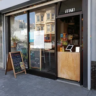 Front where you order and pick up