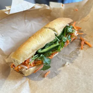 Pork Bahn mi! Pretty fresh