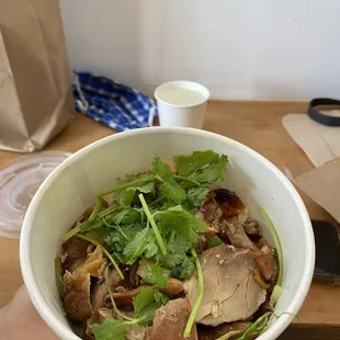 chicken rice bowl