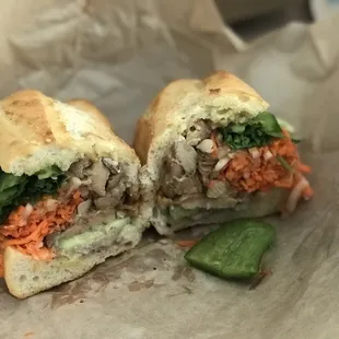 Five Spices Chicken Sandwich