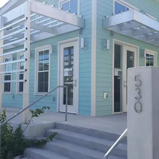 entrance to restaurant