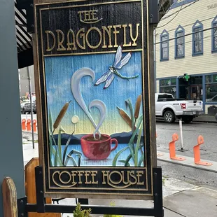Sign outside