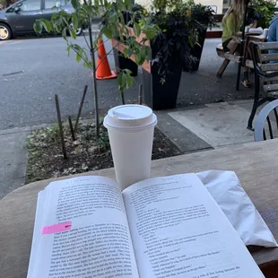 My spot at Dragonfly coffee
