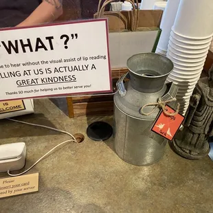 &quot;YELLING at us is actually a Great Kindness.&quot; ☕️ Please kindly yell.