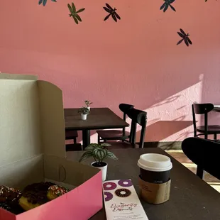 Inside seating