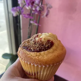 Raspberry muffin