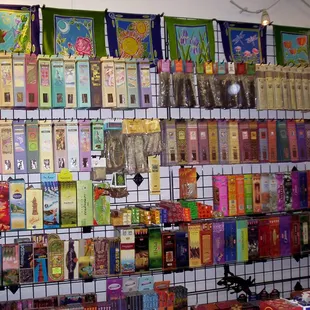 We carry over 100 types of incense