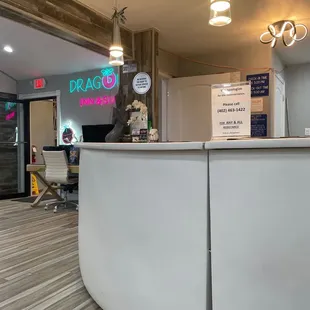 Front desk
