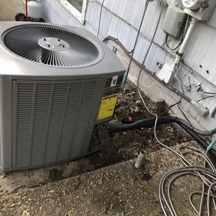 NEW Central Air unit installed