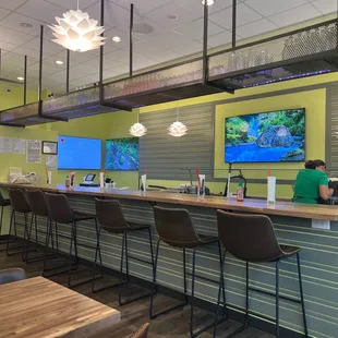 Countertop in the main dinning area...