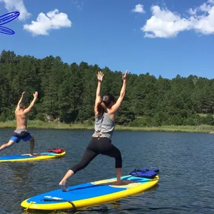 Loved this SUP Yoga adventure! Thanks, Christine!