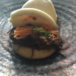 Short rib steamed buns