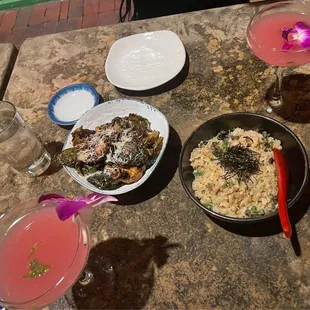 Garlic Crab Rice
