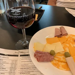 The , service &amp; cheese  tray were delicious!