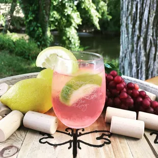 Watermelon sangria!
